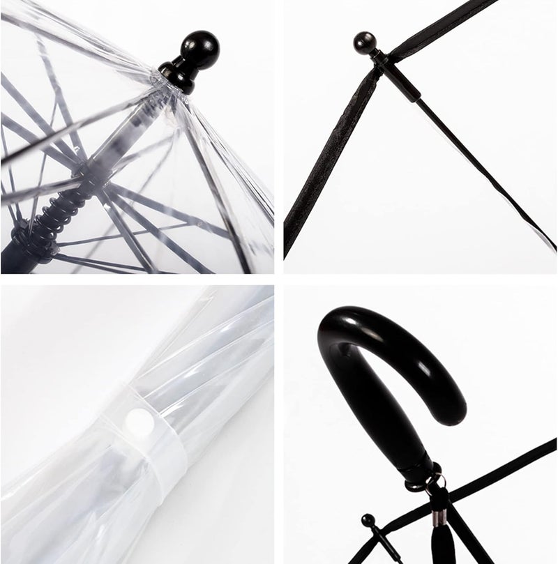 RONIARE Kids Clear Bubble Umbrellas for Rain Dome Windproof Umbrella for Kid Girls and Boys - Image 3